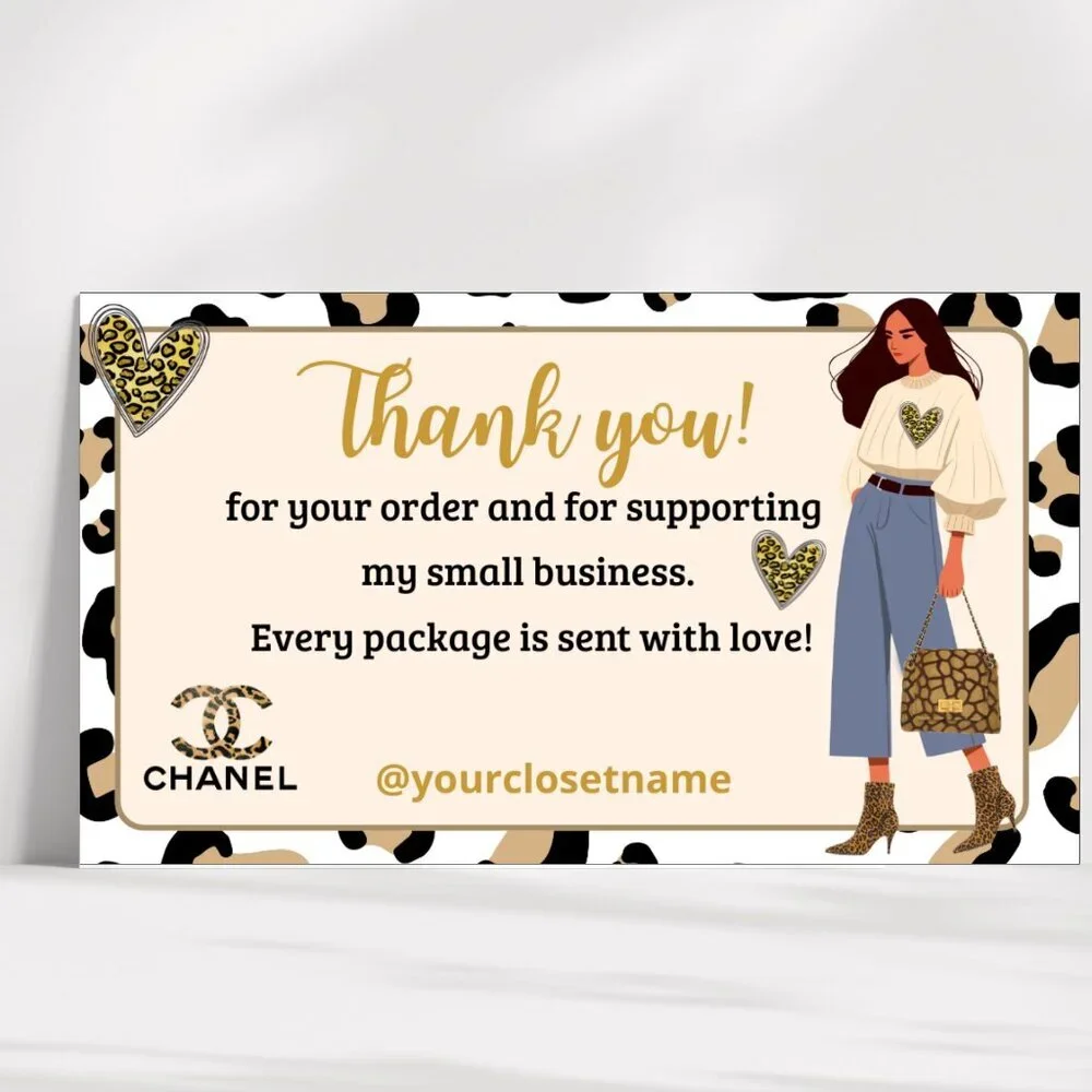 120 Thank you cards